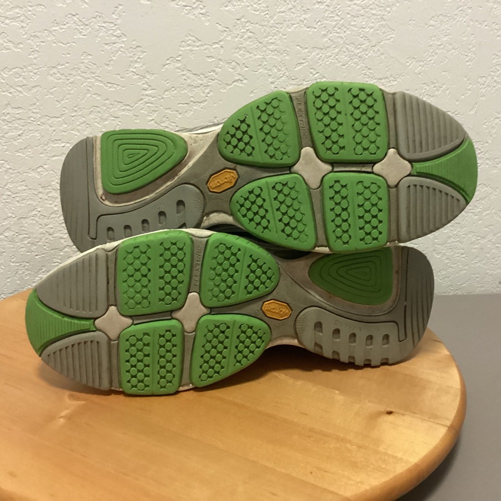 Abeo Sydney Womens Gray‎ Green Vibram Athletic Walking Running Shoes Size 10 - Picture 4 of 16